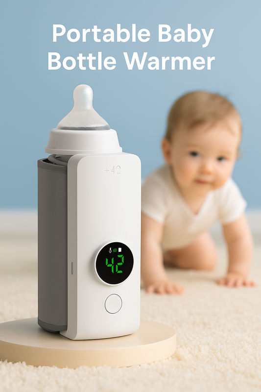 🔥 Chauffe-Biberon Portable avec Affichage Digital – Chauffage Intelligent à Température Constante